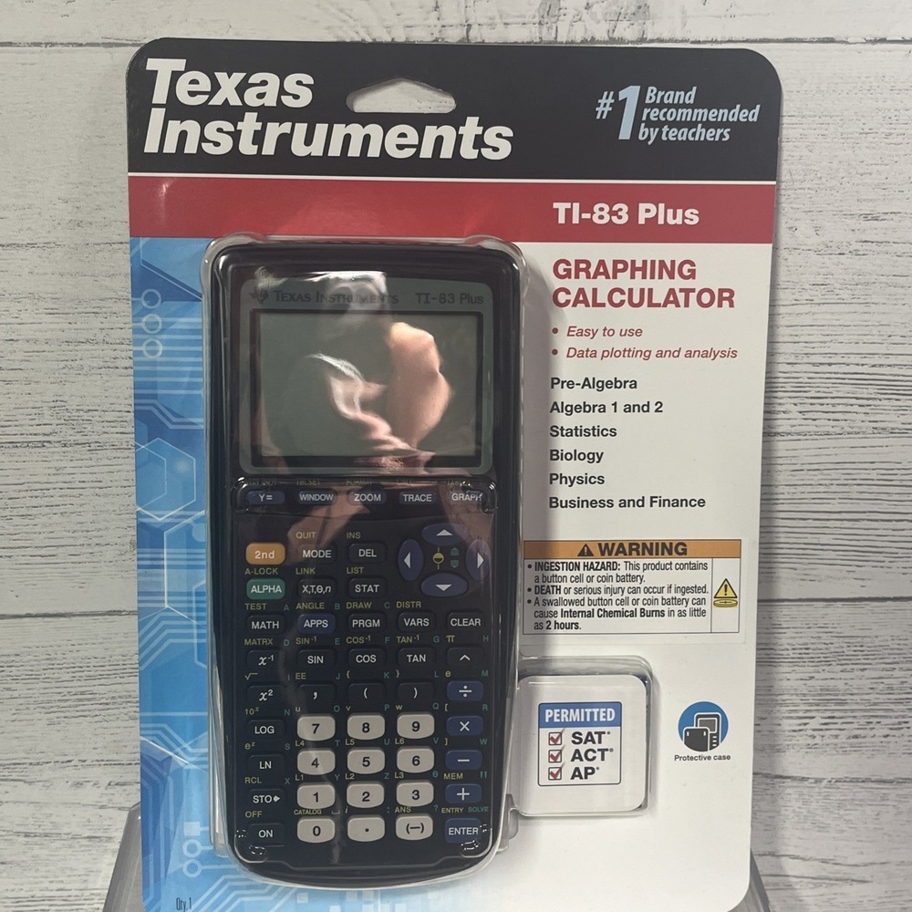 NEW TEXAS‎ INSTRUMENTS TI-83 PLUS  Graphing Calculator